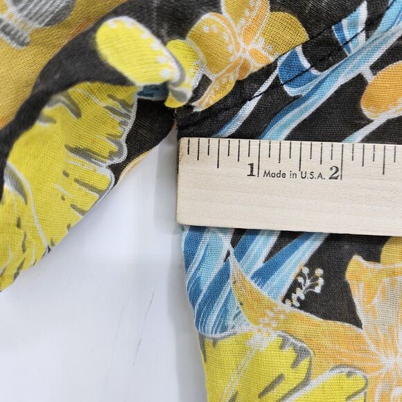 5 O’clock Somewhere Margaritaville Hawaiian Shirt Mens XL Camp Floral Hibiscus - Picture 7 of 10